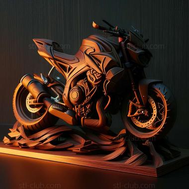 3D model Yamaha MT 07 Moto Cage (STL)